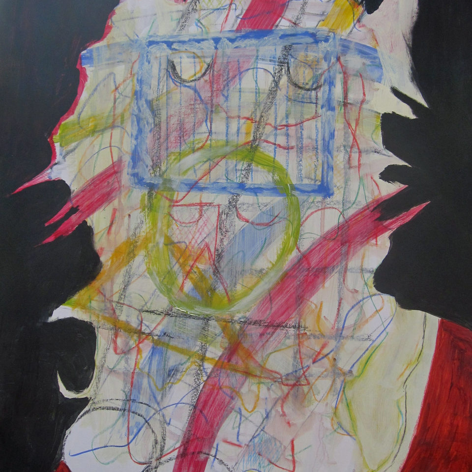 Emotionen 5, Mischtechnik, Acryl