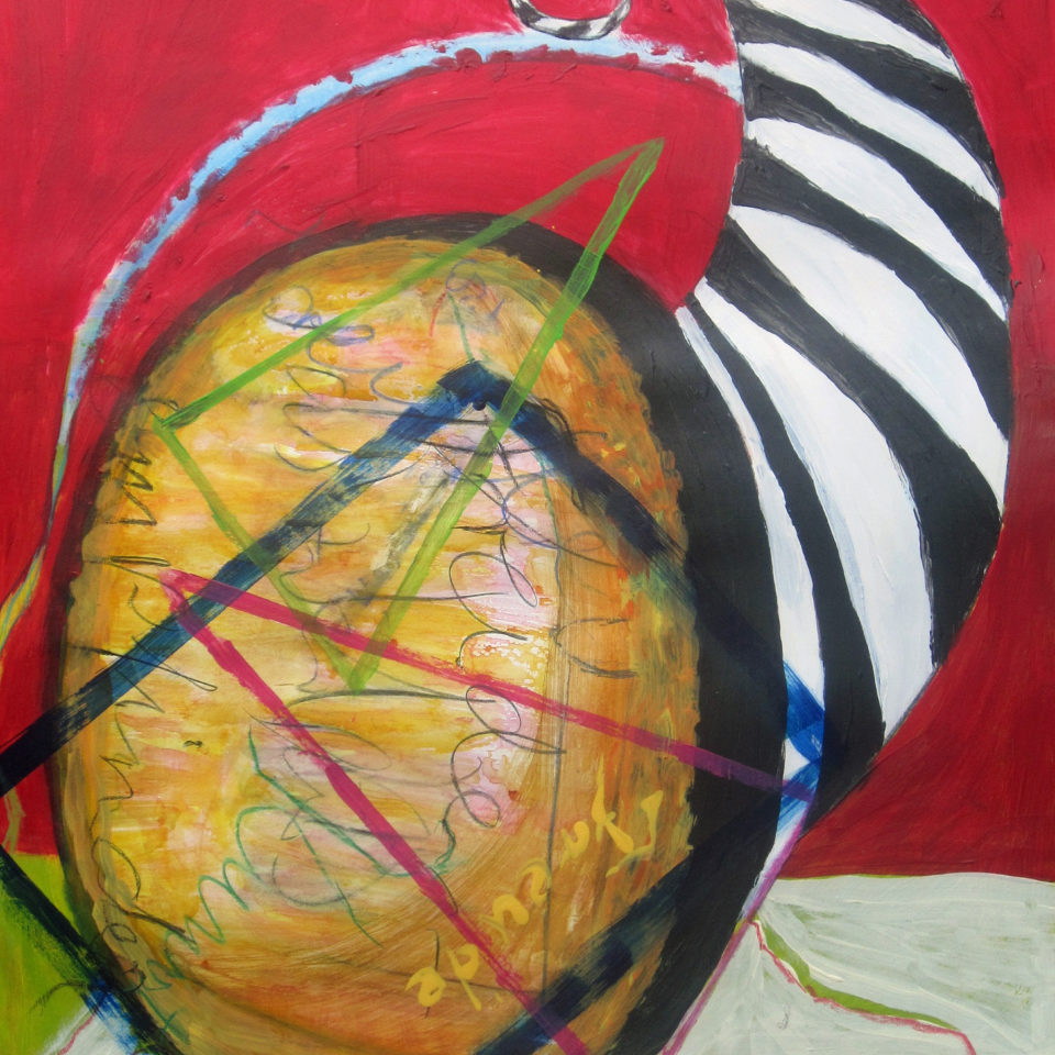 Emotionen 6, Mischtechnik, Acryl