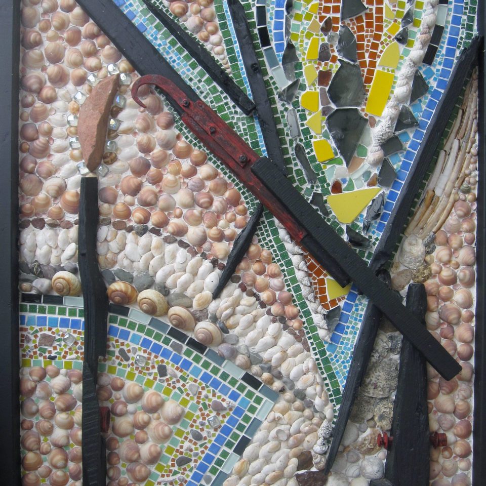 Fundstücke, Relief, B 114,5 x H 157 cm