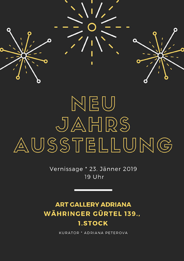 Neujahrsaustellung Gallery Adriana Art