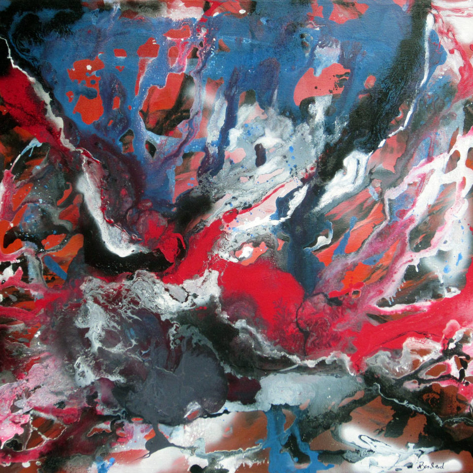 Sirod, Mischtechnik, 103 x 115,5 cm