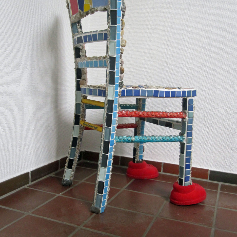 Sti(uh)lblüte hinten, Objekt.